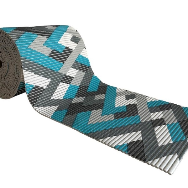 Tapete Cozinha Emborrachado Antiderapante Por Metro 43cm Lar Estampado ...