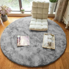 Tapete Cozinha Redondo Grande  2,00 X 2,00 Cinza Casen