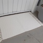 Tapete Cru 0.40x0.60 Bolinha