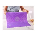 Tapete Culinario Antiaderente De Silicone Roxo 40x50cm