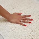 Tapete De Algodão Redondo Para Sala E Quarto - Tamanho  1,50m