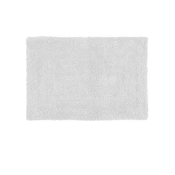Tapete De Algodão Uzoo Retangular Branco 40x60cm - 300723187