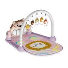 Tapete De Atividades Bebê Piano Musical Lion Maxi Baby - Rosa