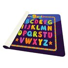 Tapete de Atividades Infantil Alfabeto Colorido