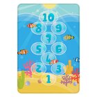 Tapete de Atividades Infantil Amarelinha Mar