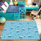 Tapete de Atividades Infantil Barquinhos