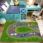 Tapete de Atividades Infantil Corrida de Carrinhos