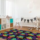 Tapete De Atividades Infantil Monstinhos Único