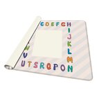 Tapete de Atividades Infantil Quadrado com Alfabeto