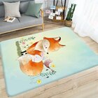 Tapete de Atividades Infantil Raposa Cute