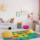 Tapete De Atividades Infantil Rôbos Único