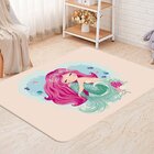 Tapete De Atividades Infantil Sereia  Único