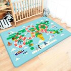 Tapete de Atividades Infantil Tabuleiro Azul