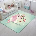 Tapete de Atividades Infantil Unicórnio Cute