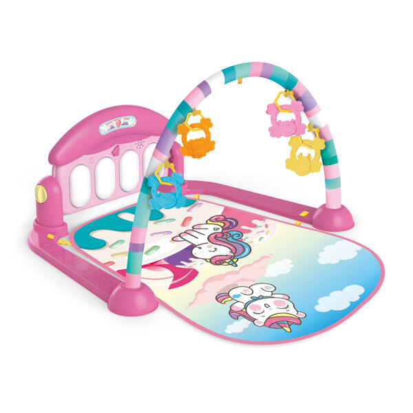 Tapete De Atividades Joy Arco-íris Piano Musical Replay Kids