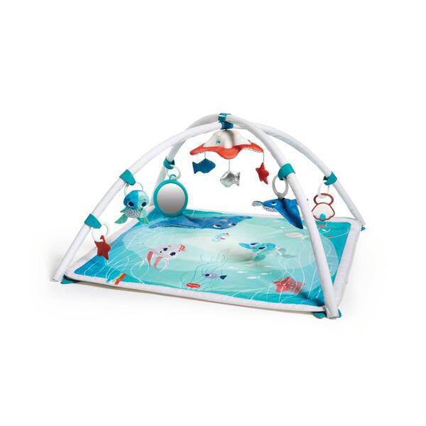 Tapete De Atividades Para Bebê Musical E Luz Ocean Tiny Love