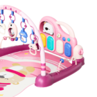 Tapete De Atividades Para Bebê Piano Teddy Rosa - Maxi Baby
