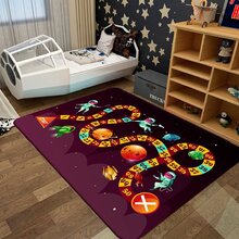 Tapete De Atividades Tabuleiro Com Astronautas Único