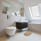 Tapete de Banheiro Allegro Algodão Oval Bege 3 Peças 40x60cm Kapazi