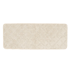 Tapete de Banheiro Bege Antiderrapante Tecido 45x120cm Soft Plus KomLog
