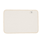 Tapete de Banheiro Bege Antiderrapante Tecido 40x60cm Soft Color KomLog