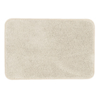 Tapete de Banheiro Bege Antiderrapante Tecido 40x60cm Soft Color KomLog