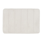 Tapete de Banheiro Comfort Zone Antiderrapante Cocoon Plástico Bege 40x60cm Sensea