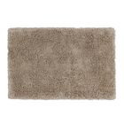 Tapete de Banheiro Verso Tecido Bege 40x60cm Sensea