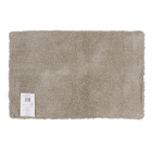 Tapete de Banheiro Verso Tecido Bege 40x60cm Sensea