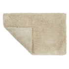 Tapete de Banheiro Verso Tecido Bege 40x60cm Sensea