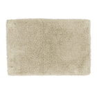 Tapete de Banheiro Verso Tecido Bege 40x60cm Sensea