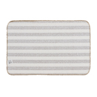 Tapete de Banheiro Antiderrapante Listrado Tecido Caramelo 40x60cm Lucatex
