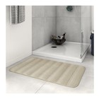 Tapete de Banheiro Cocoon Bege 50x80cm Sensea