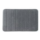 Tapete de Banheiro Cocoon Grafite 50x80cm  Sensea