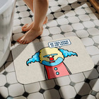 Tapete De Banheiro Drpepper Paiaço Me Tira Daqui