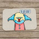 Tapete De Banheiro Drpepper Paiaço Me Tira Daqui