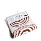 Tapete de Banheiro em Microfibra Retangular Bege 1 Peça Oikos