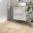 Tapete de Banheiro Essential Bege 40x60 Sensea