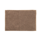 Tapete de Banheiro Joy Poliéster Retangular Bege 3 Peças 40x60cm Kapazi