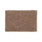 Tapete de Banheiro Joy Poliéster Retangular Bege 3 Peças 50x70cm Kapazi