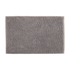 Tapete de Banheiro Joy Poliéster Retangular Cinza 3 Peças 50x70cm Kapazi