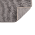 Tapete de Banheiro Joy Poliéster Retangular Cinza 3 Peças 50x70cm Kapazi