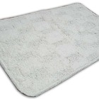 Tapete De Banheiro Kit 2 Peças Delhi Gold Duo Cor Branco 12