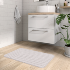 Tapete de Banheiro Line Bege 50x80 Sensea