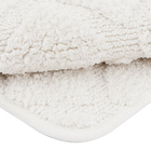 Tapete de Banheiro Marfim Antiderrapante Tecido 45x120cm Soft Plus KomLog