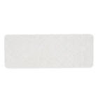 Tapete de Banheiro Marfim Antiderrapante Tecido 45x120cm Soft Plus KomLog
