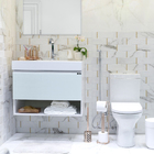 Tapete de Banheiro Marfim Antiderrapante Tecido 40x60cm Soft Color KomLog