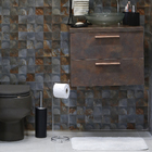 Tapete de Banheiro Marfim Antiderrapante Tecido 40x60cm Soft Color KomLog