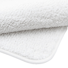 Tapete de Banheiro Marfim Antiderrapante Tecido 40x60cm Soft Color KomLog