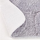 Tapete de Banheiro Pebbles Grafite 50x80 Sensea